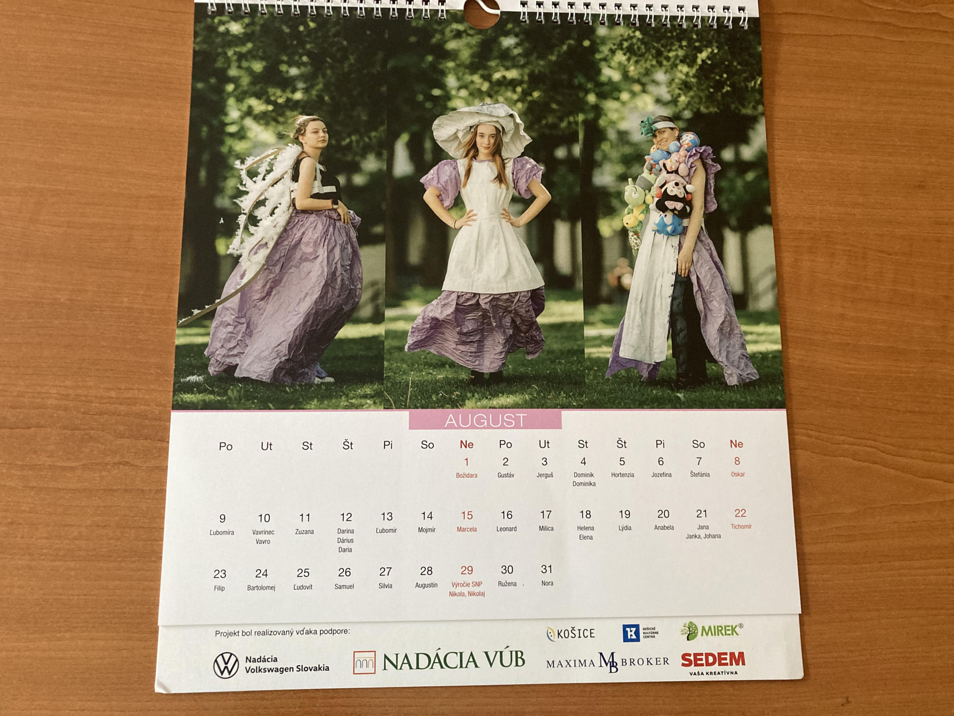 august